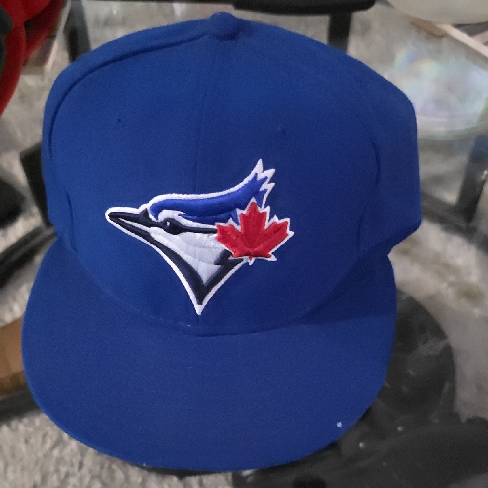 New Era Blue Jays Royal Blue Cap 7 3/8 (723)